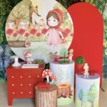 Três cilindros + cômoda vermelha + romano vermelho +R$ 110,00