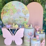 Três cilindros + cômoda borboleta + romano rosa +R$ 150,00