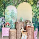 Três cilindros + mini cômoda rosa