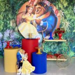 Três cilindros + mini cômoda azul