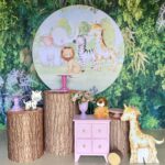 Três cilindros + mini cômoda rosa